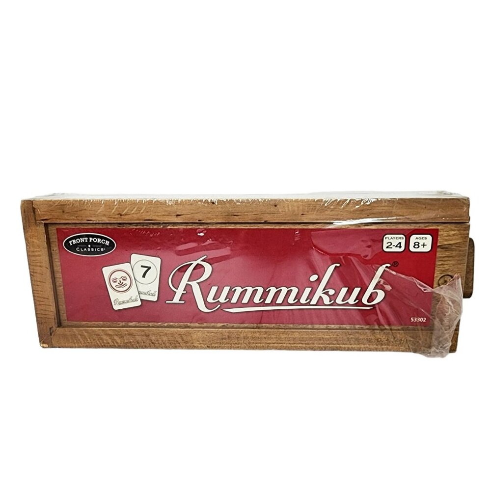Rummikub Front Porch Classics,  2018 Edition in All-Wood Storage Case